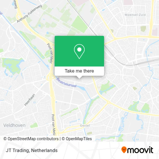 Jt Trading map