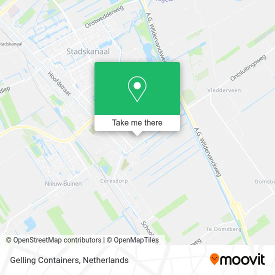 Gelling Containers Karte