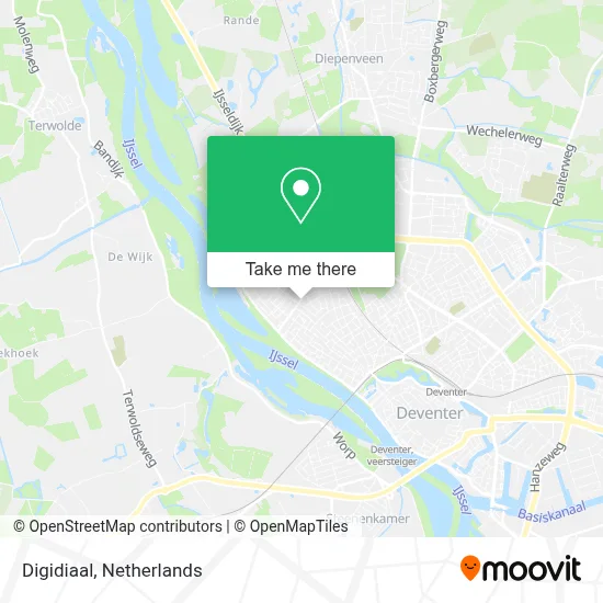 Digidiaal map
