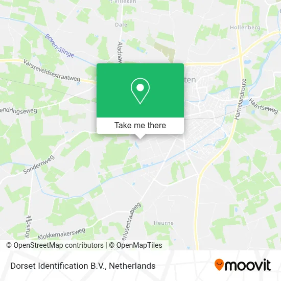 Dorset Identification B.V. map