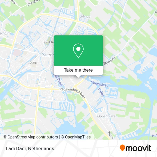 Ladi Dadi map