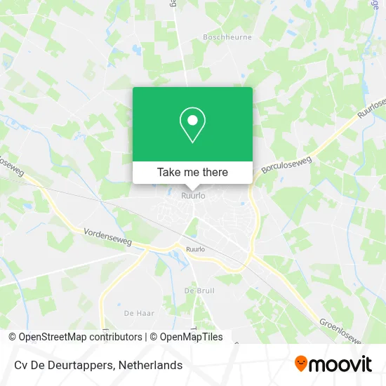 Cv De Deurtappers map