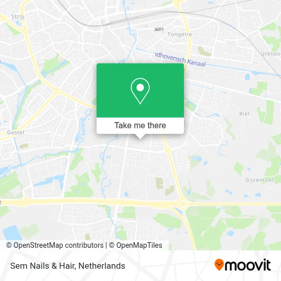 Sem Nails & Hair map