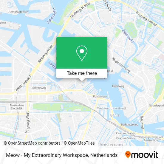 Meow - My Extraordinary Workspace map