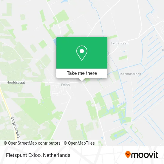 Fietspunt Exloo map