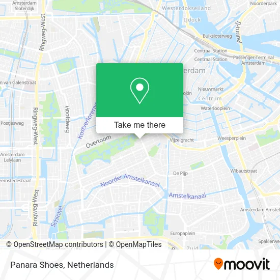 Panara Shoes map