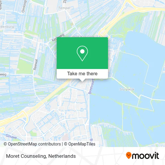Moret Counseling map