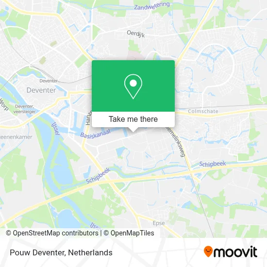 Pouw Deventer map