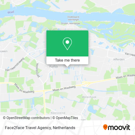 Face2face Travel Agency map