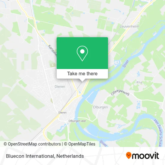 Bluecon International map