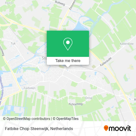 Fatbike Chop Steenwijk map