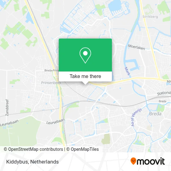 Kiddybus map