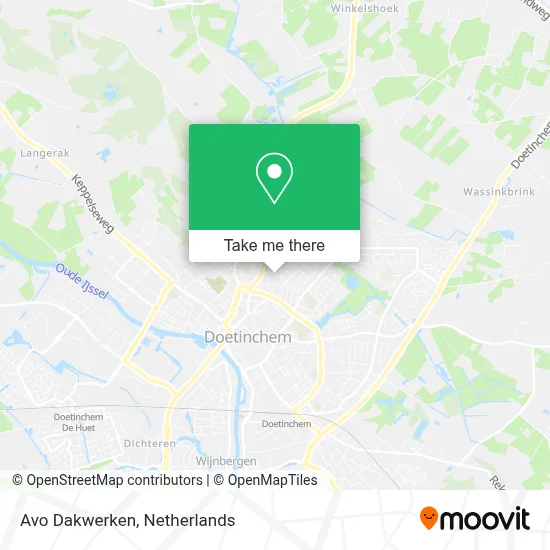 Avo Dakwerken map