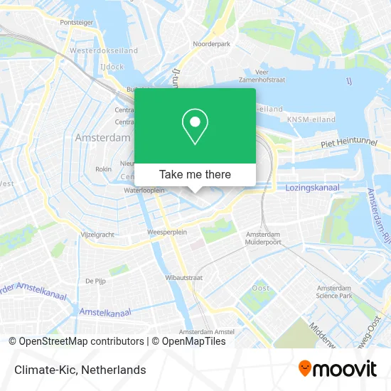Climate-Kic Karte