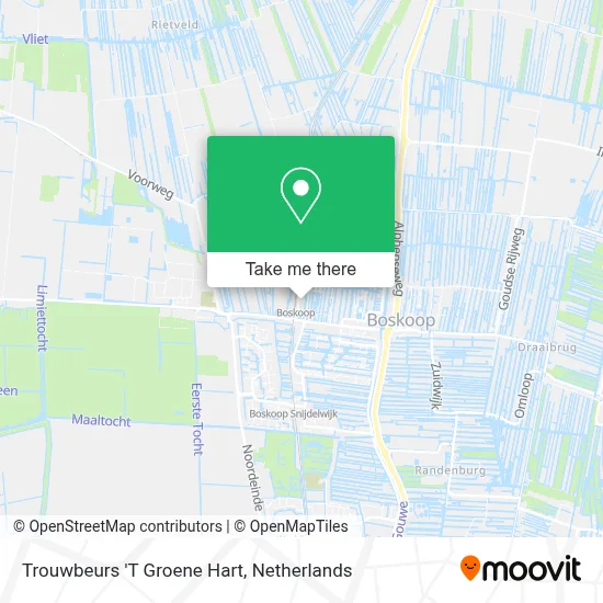 Trouwbeurs 'T Groene Hart map