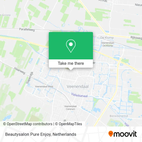 Beautysalon Pure Enjoy map