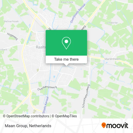 Maan Group map