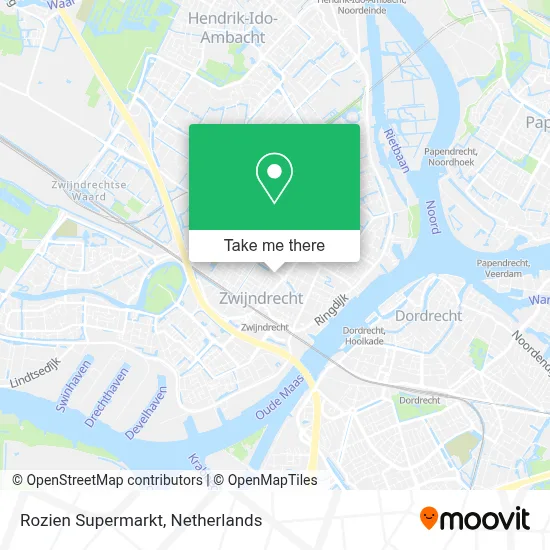 Rozien Supermarkt Karte
