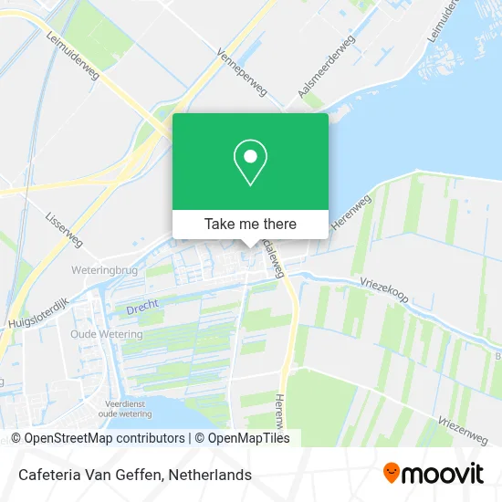 Cafeteria Van Geffen map