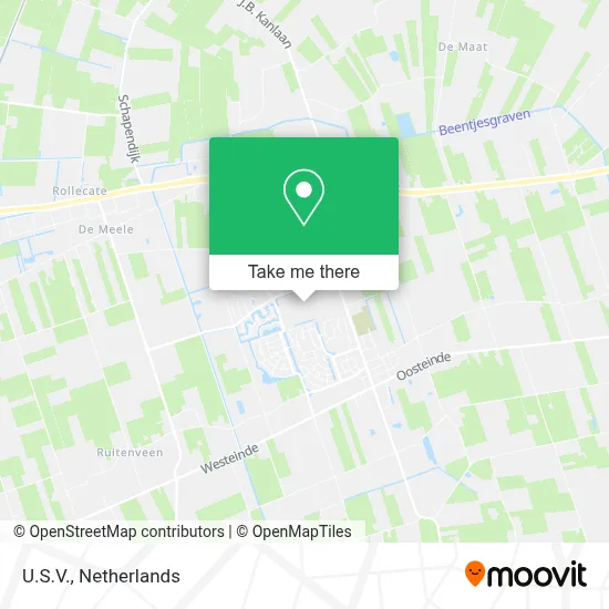 U.S.V. map