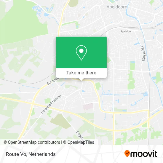 Route Vo map