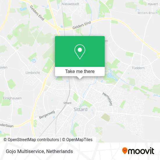 Gojo Multiservice map