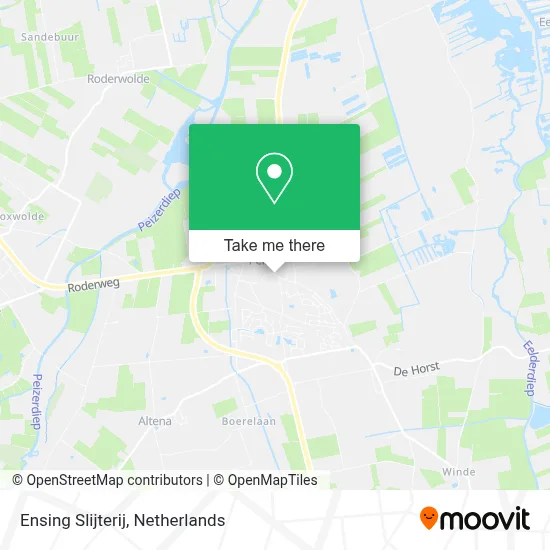 Ensing Slijterij map