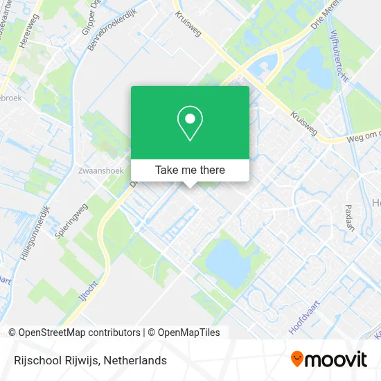 Rijschool Rijwijs map
