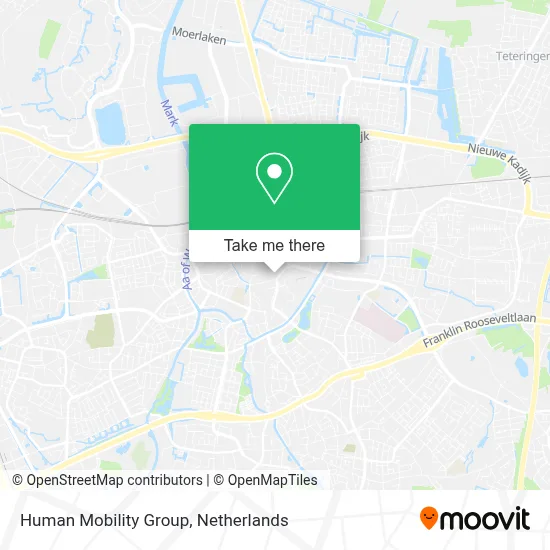 Human Mobility Group map
