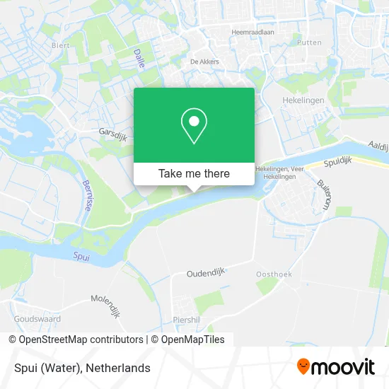 Spui (Water) map