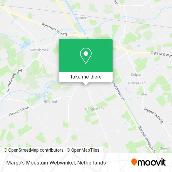 Marga's Moestuin Webwinkel map