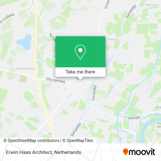 Erwin Haas Architect map