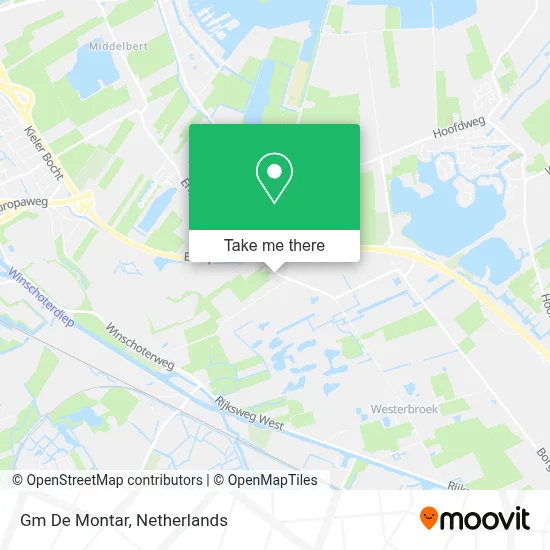 Gm De Montar map
