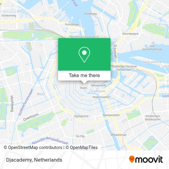 Djacademy map