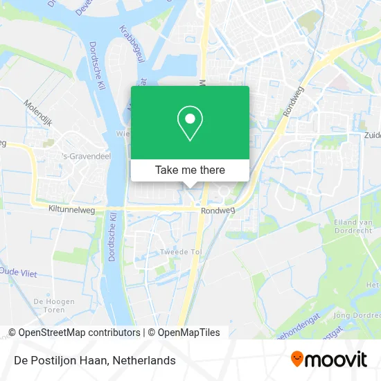 De Postiljon Haan Karte