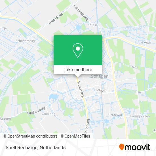 Shell Recharge map