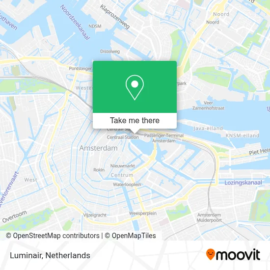 Luminair map