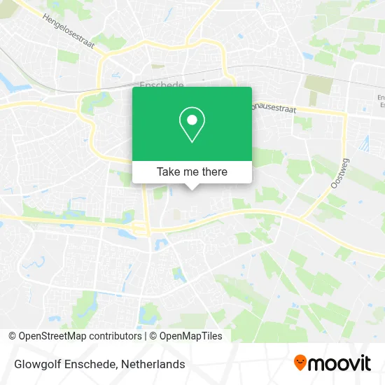 Glowgolf Enschede map