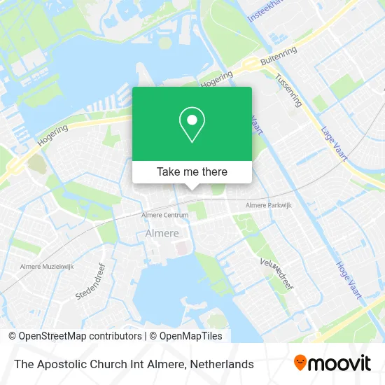 The Apostolic Church Int Almere map