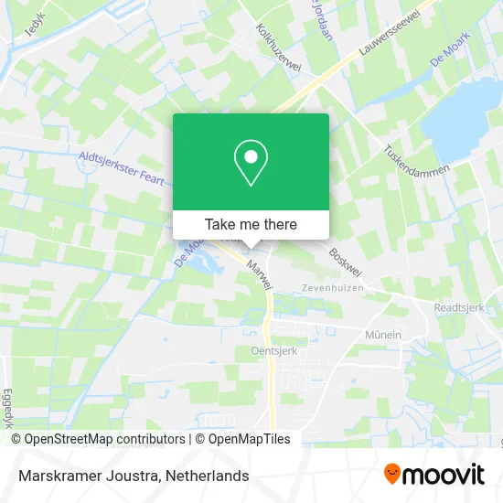Marskramer Joustra map