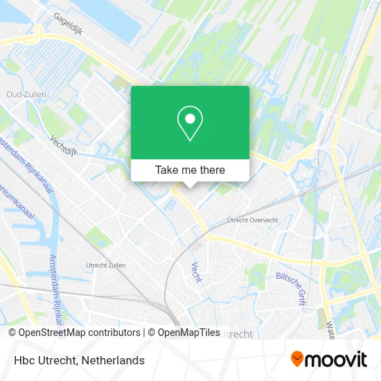 Hbc Utrecht map