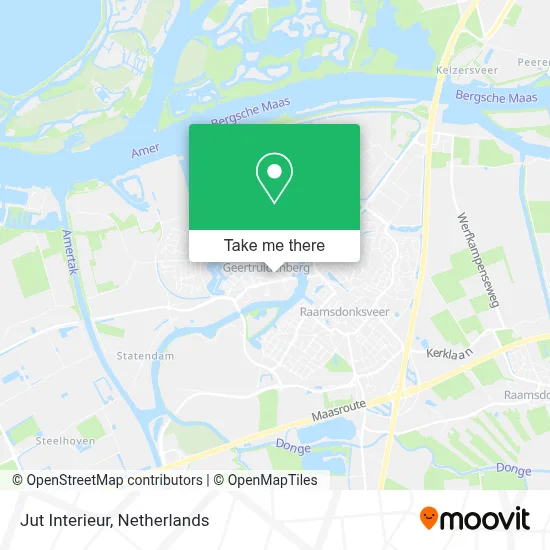 Jut Interieur map