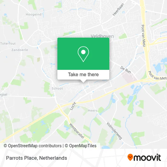 Parrots Place map