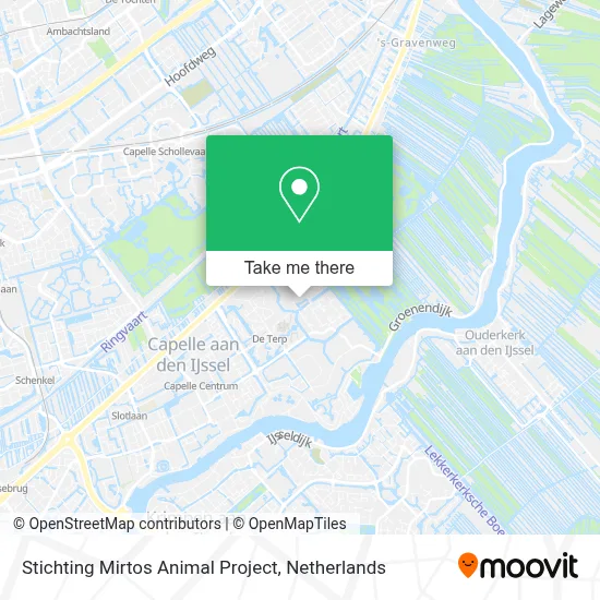 Stichting Mirtos Animal Project map