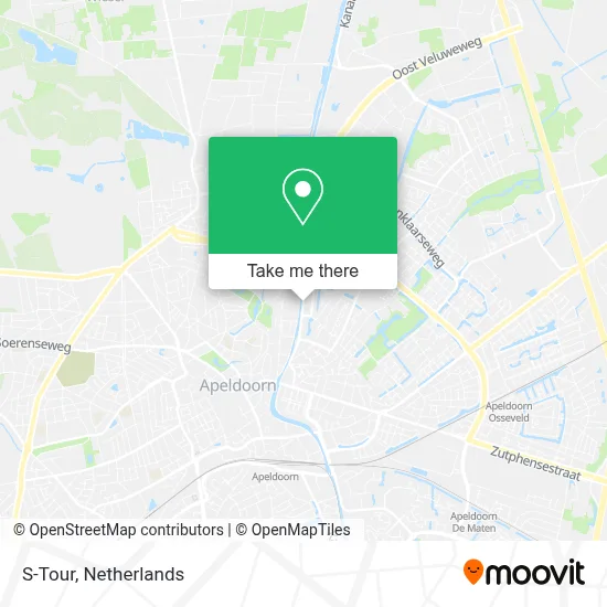 S-Tour map