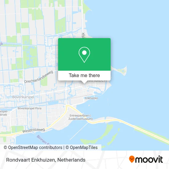 Rondvaart Enkhuizen map