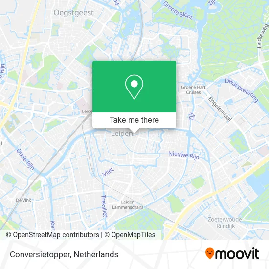 Conversietopper Karte