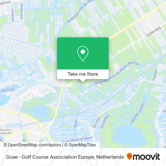 Gcae - Golf Course Association Europe Karte