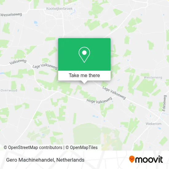 Gero Machinehandel map