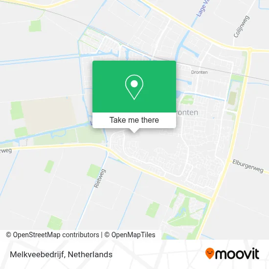Melkveebedrijf map